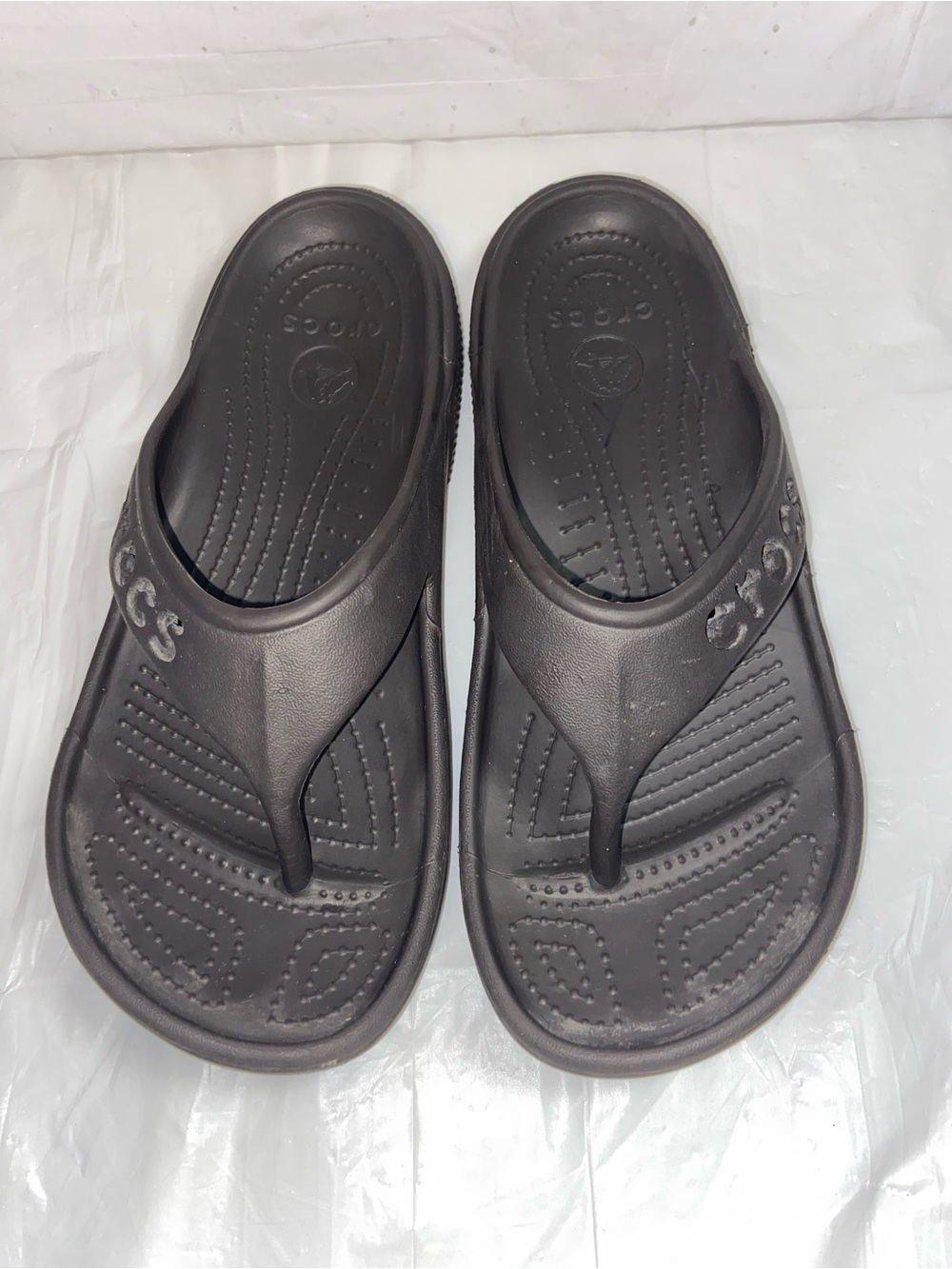 Crocs flip flops